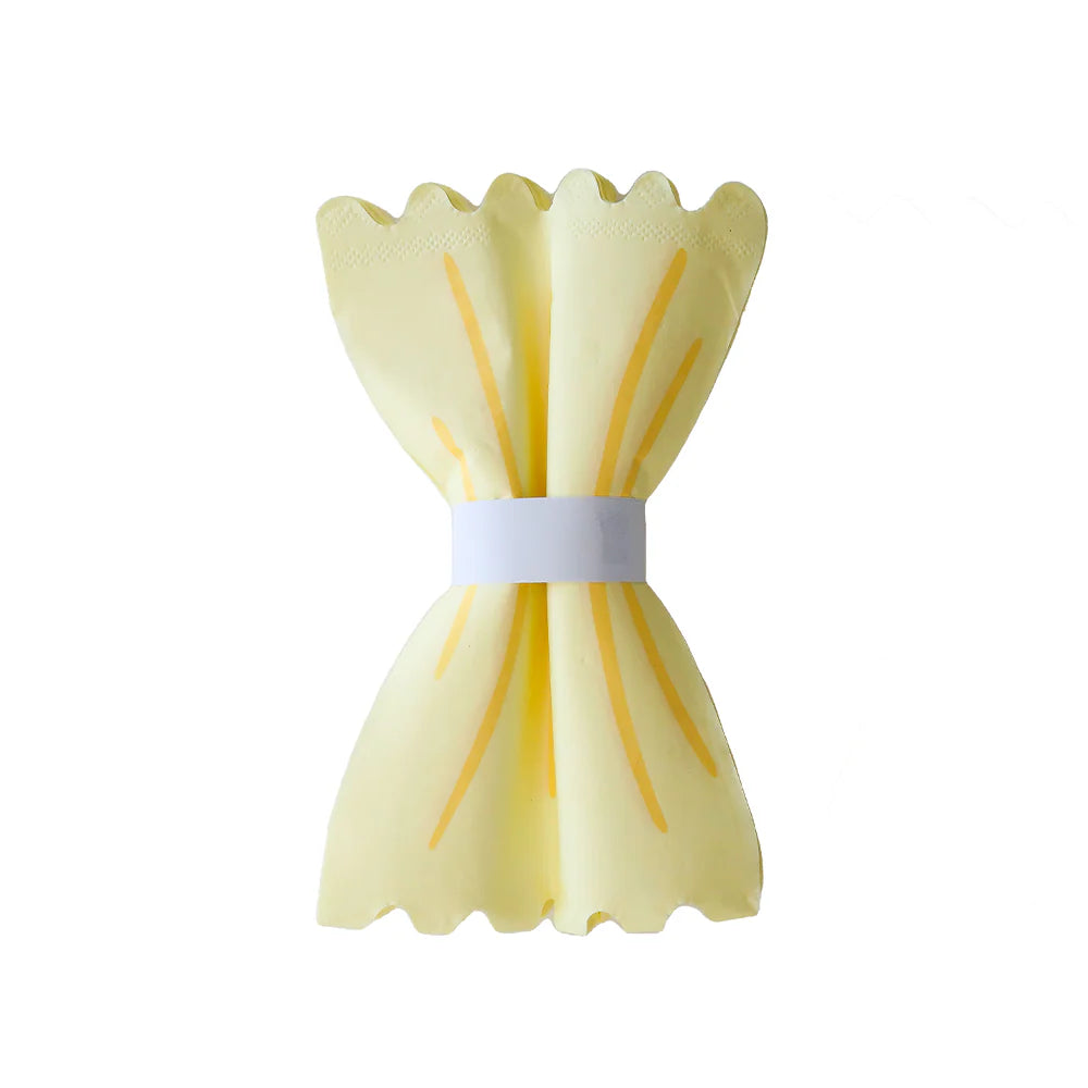 Pasta Noodle Guest Napkins