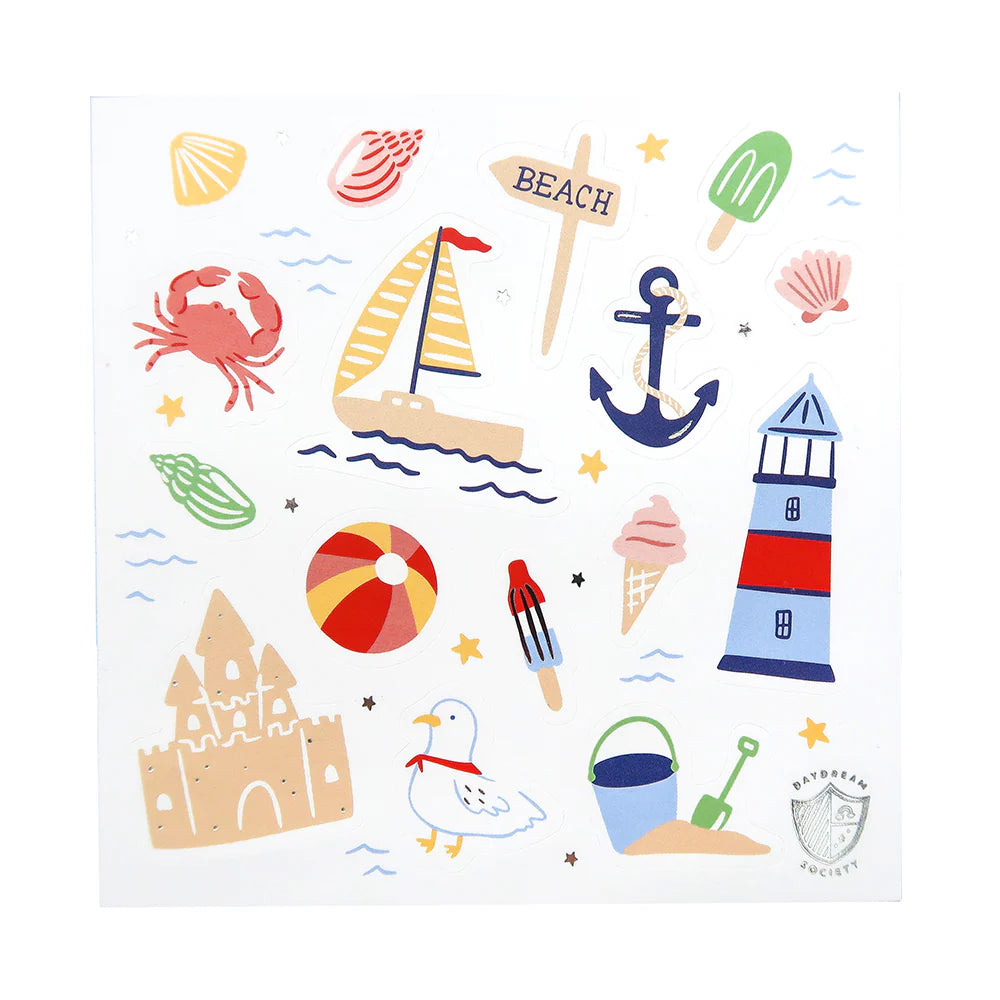 Seaside Sticker Sheets