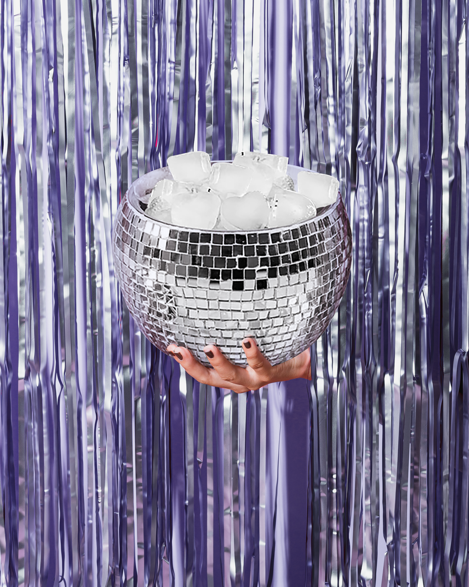 Disco Ball Ice Bucket/Planter