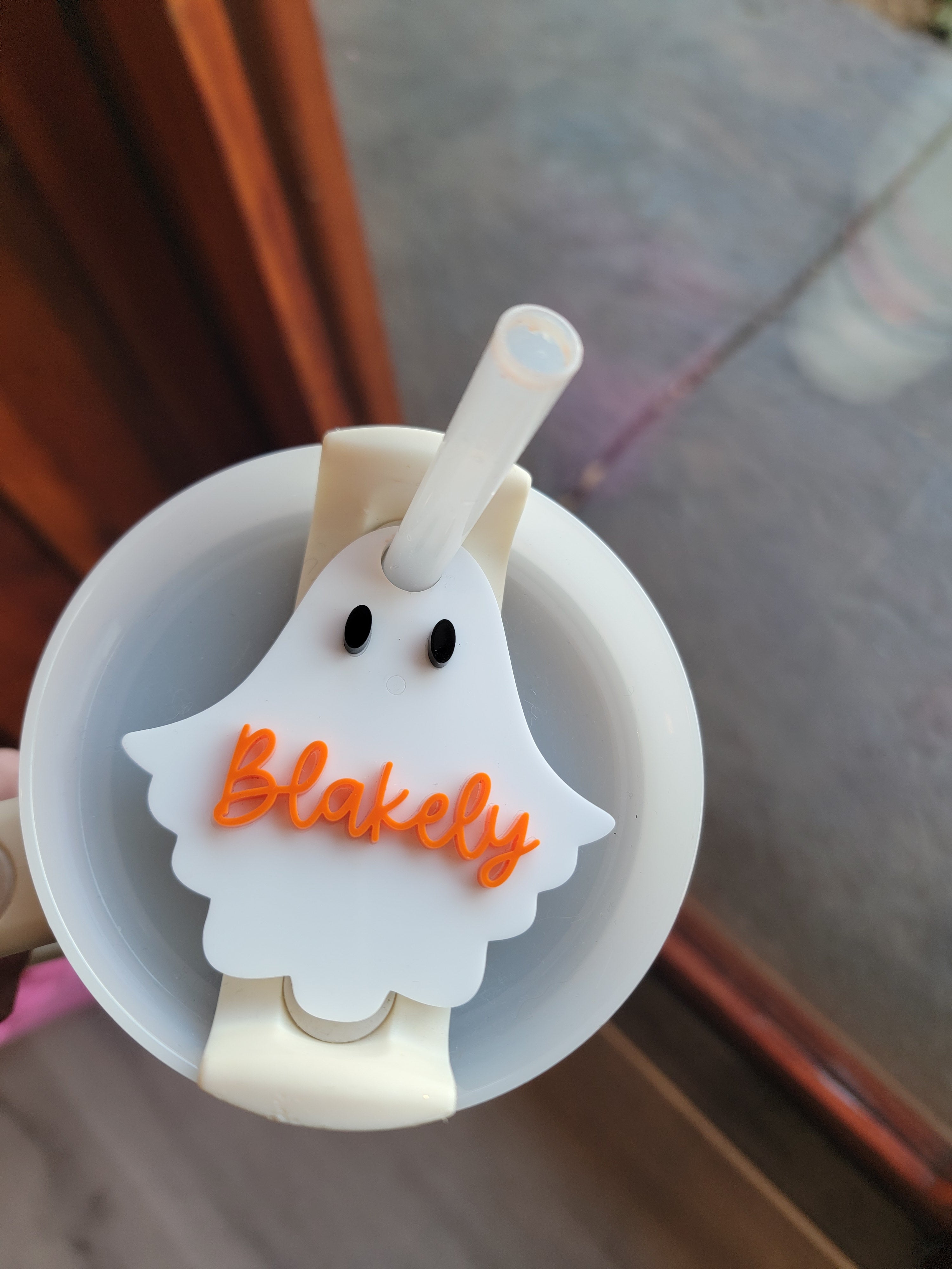 Custom Acrylic Boo Thang Stanley Tumbler Toppers