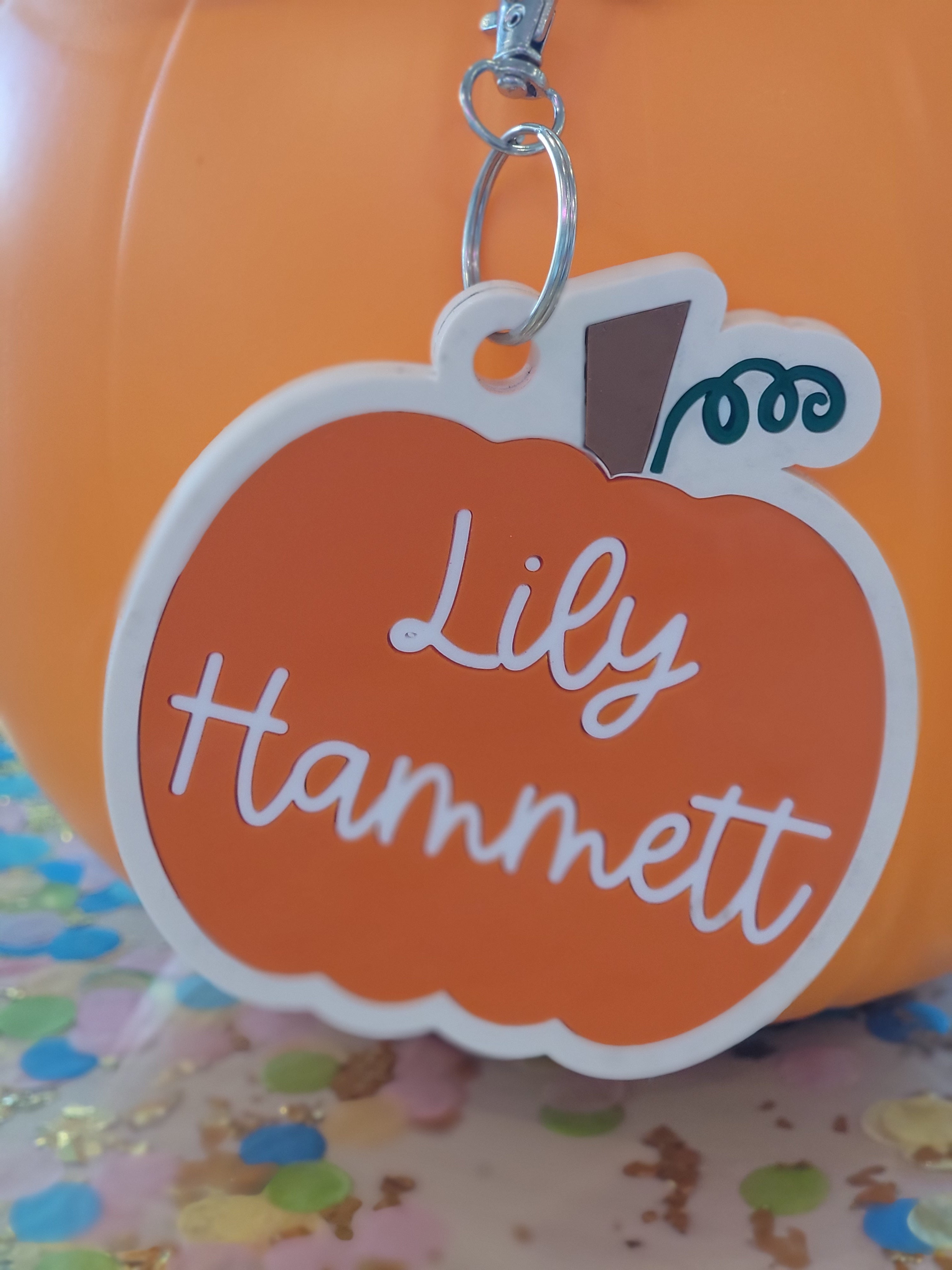 Custom Acrylic: Halloween Name Tags