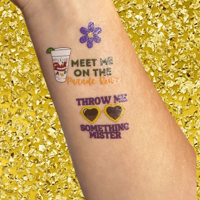 Throw Me Something Mister Temporary Tattoos