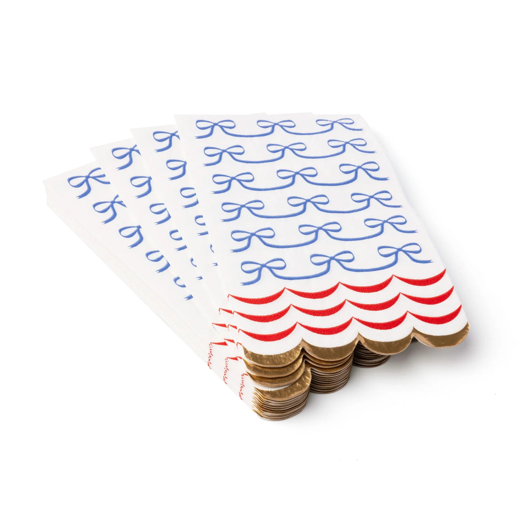 4th of July Bow Flag Guest Napkins