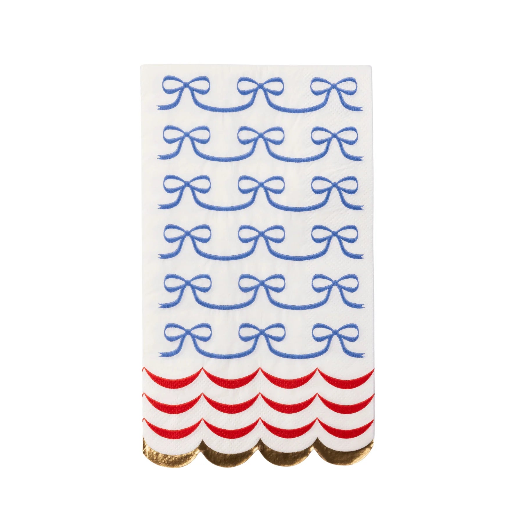 4th of July Bow Flag Guest Napkins
