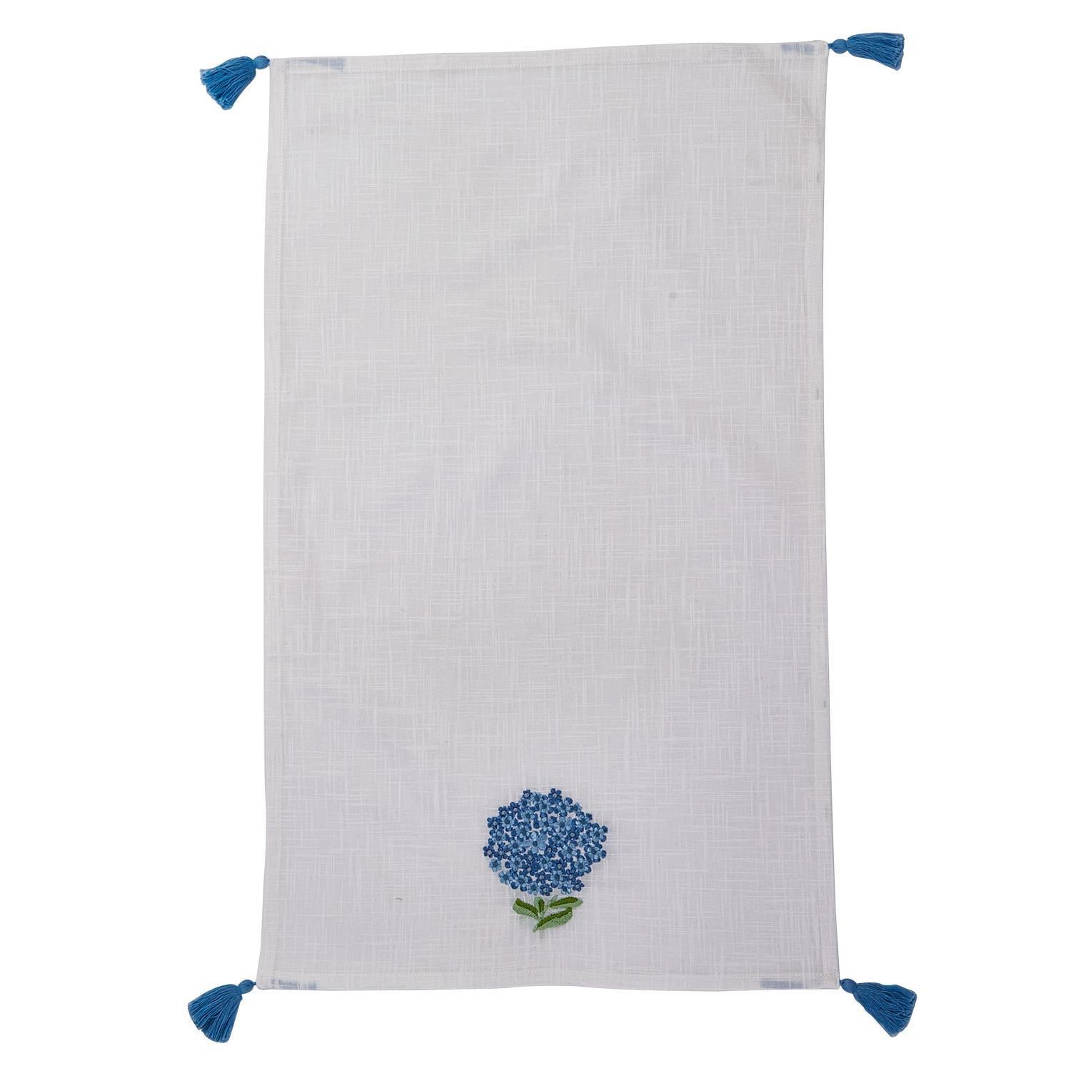 Set of Two Hydrangea Dish Towels