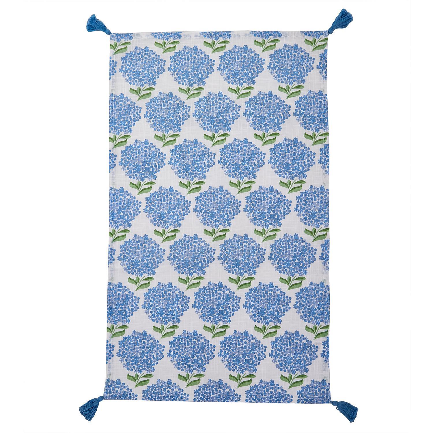 Set of Two Hydrangea Dish Towels