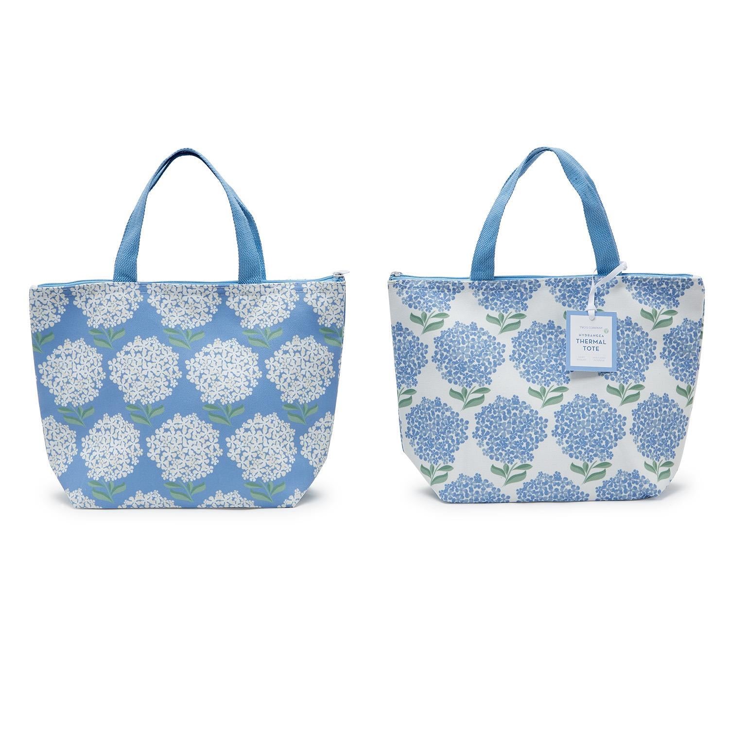 Hydrangea Thermal Lunch Tote (Multiple Colors Available)