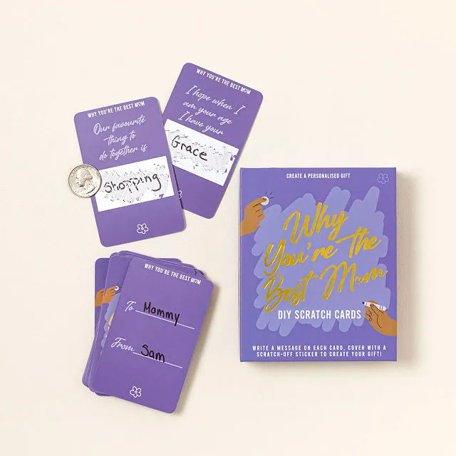 100 Things to do With Mom Scratch Cards