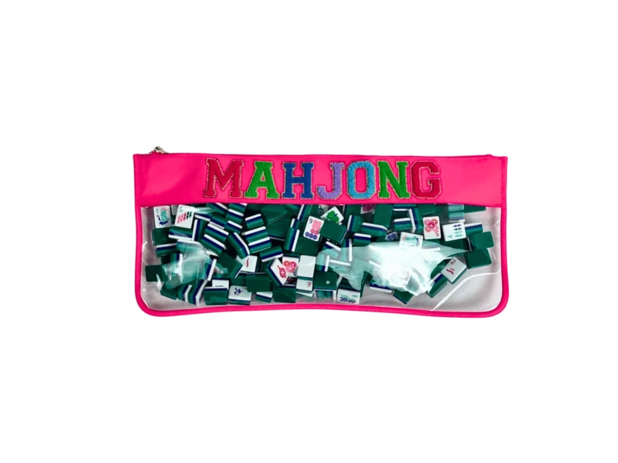 Pink "Mahjong" Tile Bag