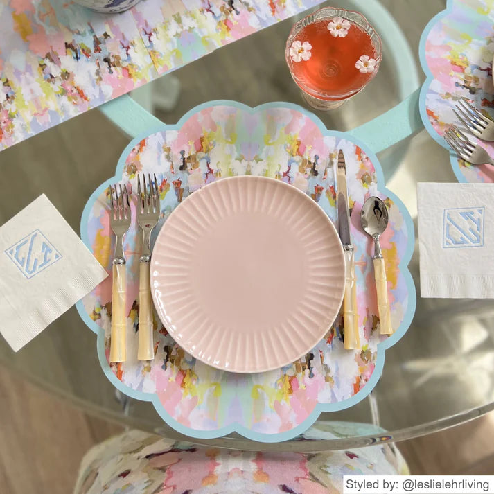 Brooks Avenue Scalloped Paper Placemats