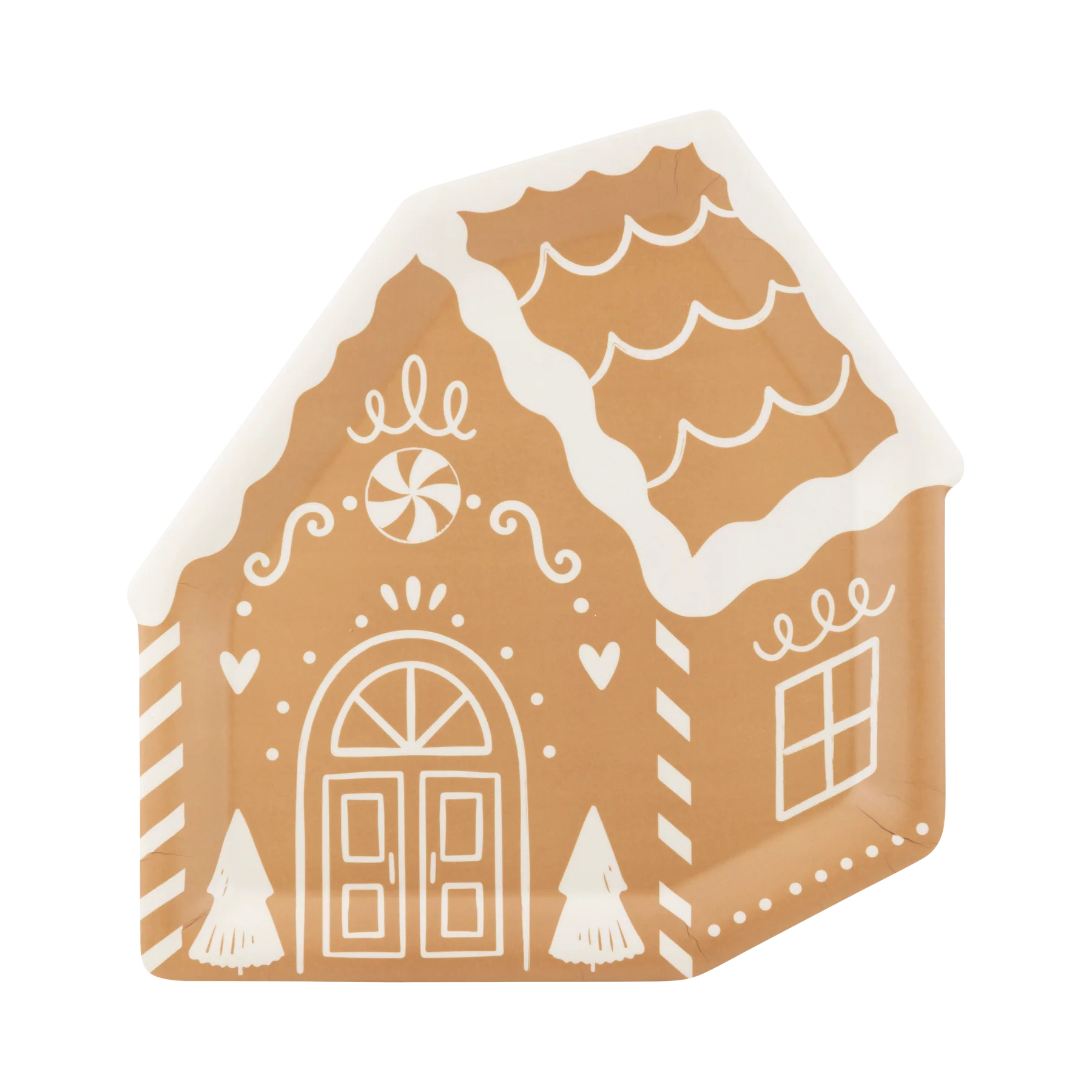 Gingerbread House Bamboo Tray