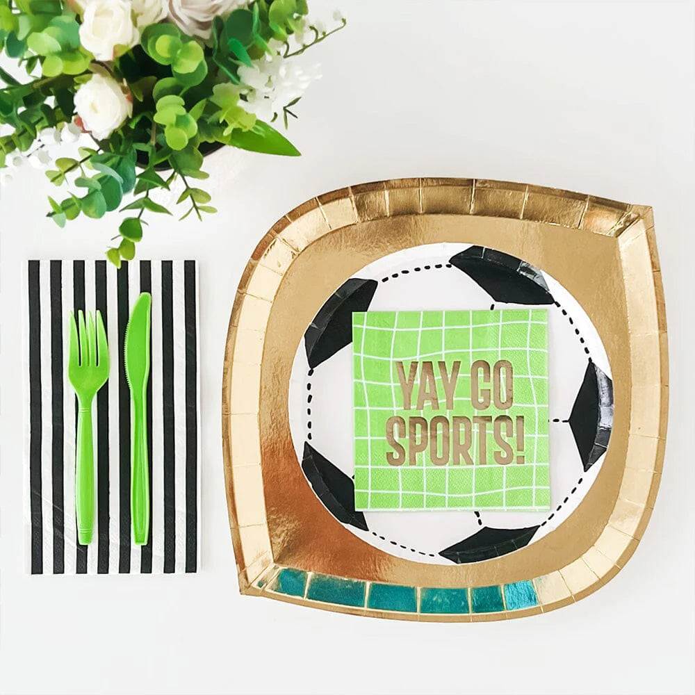 Cocktail Napkins: Yay Go Sports