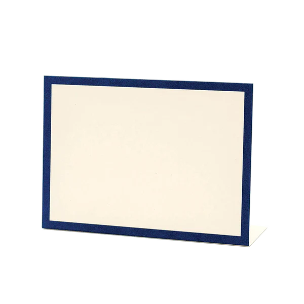 Navy Frame Place Cards