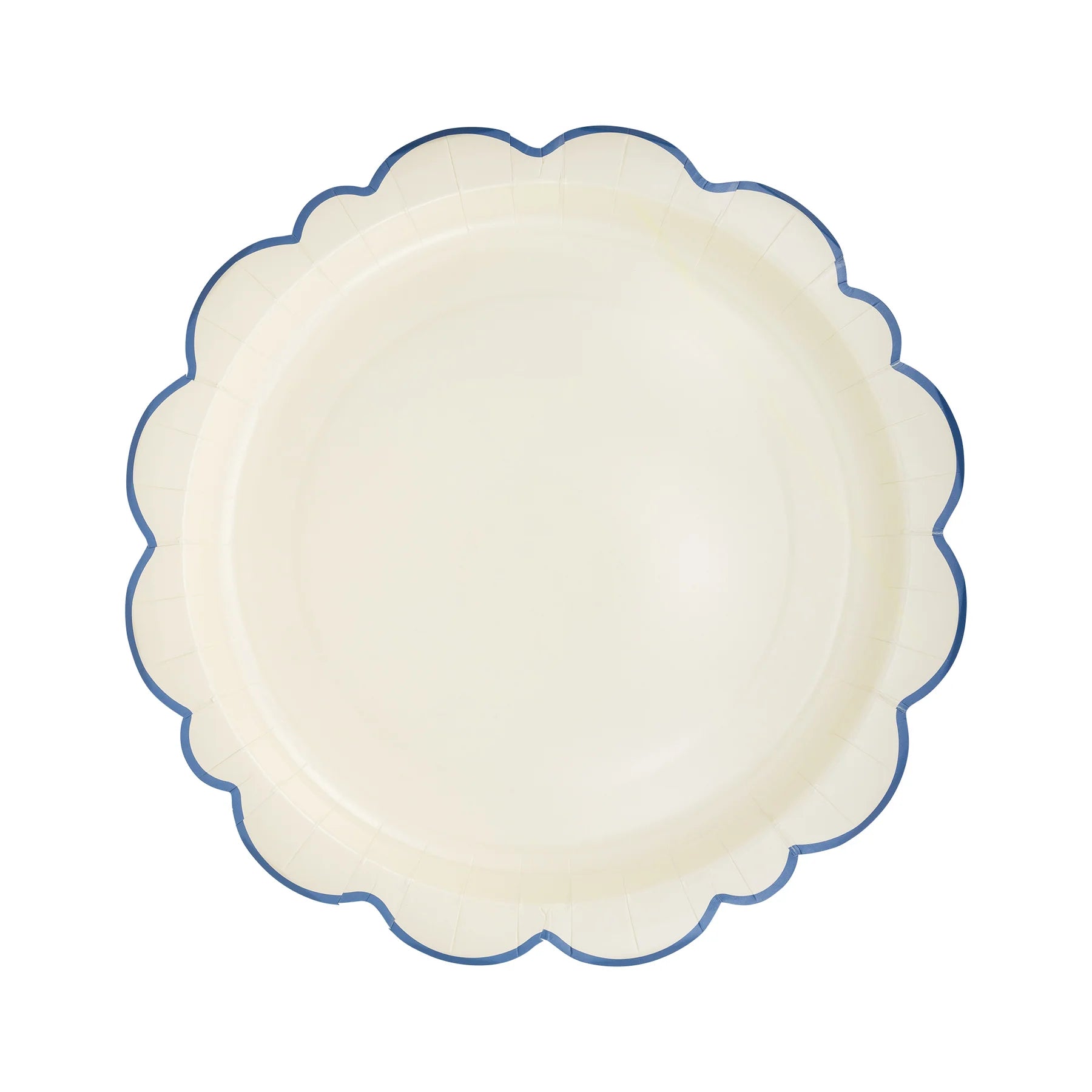Pembroke Blue Edge Scallop 12" Plate