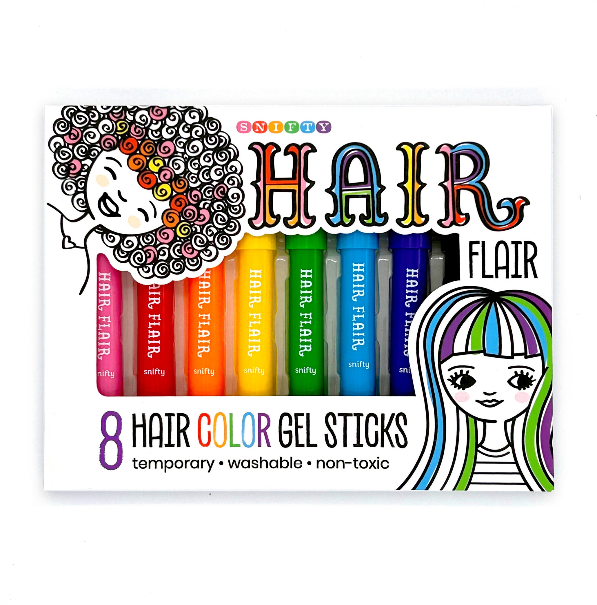Original Hair Flair Color Gel Sticks Set