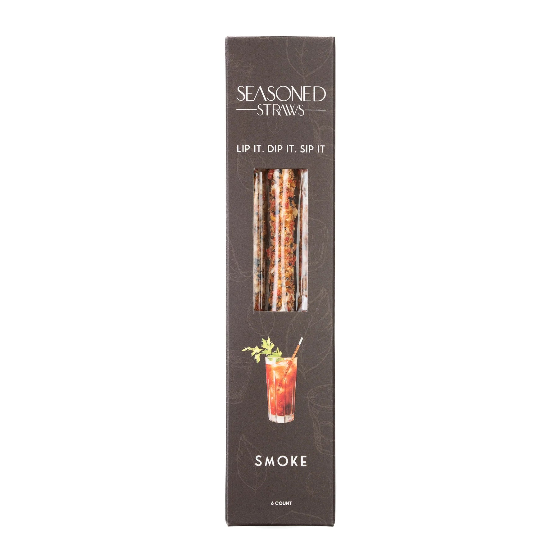 "Smoke" Seasoned Straws