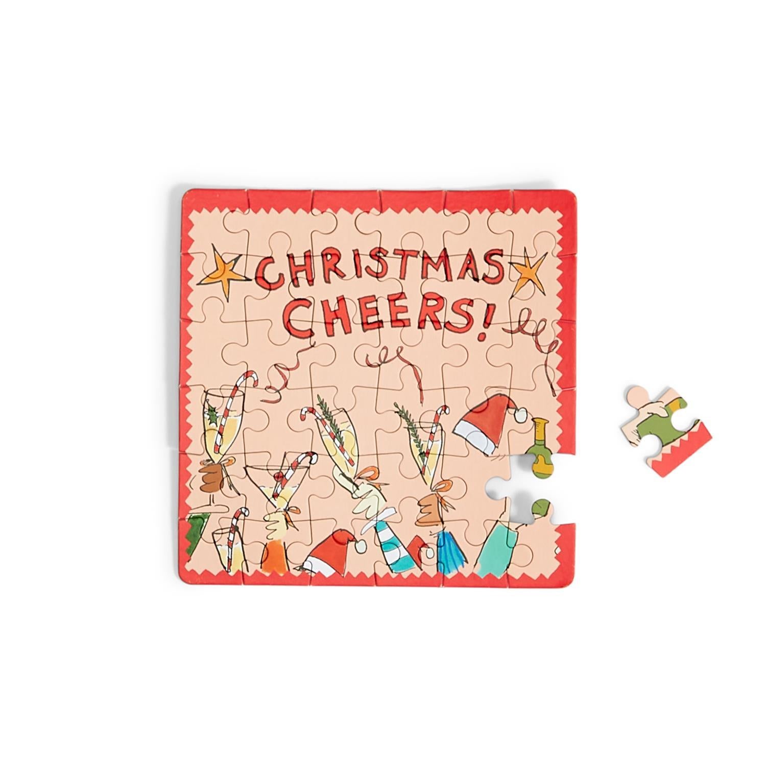 Holiday Greeting Puzzles (Multiple Style Options)