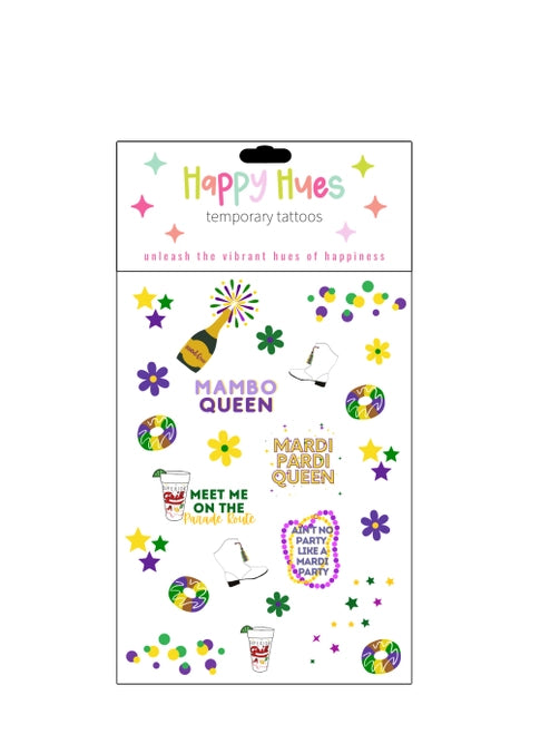 Mambo Queen Temporary Tattoos