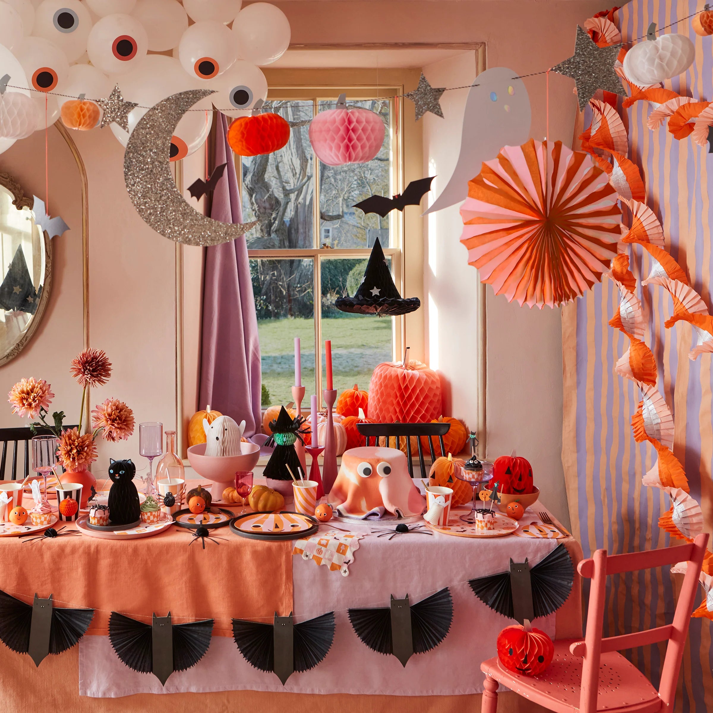 Honeycomb Halloween Character Decorations