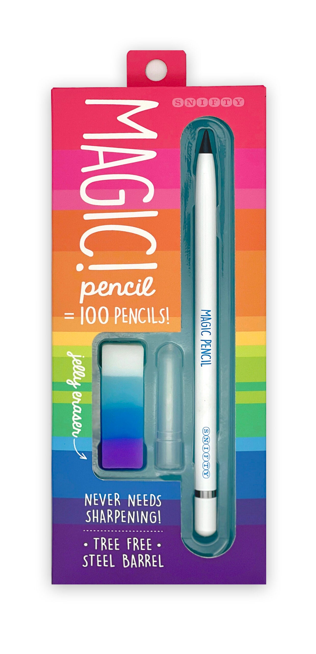 Magic Pencil & Eraser Set: White