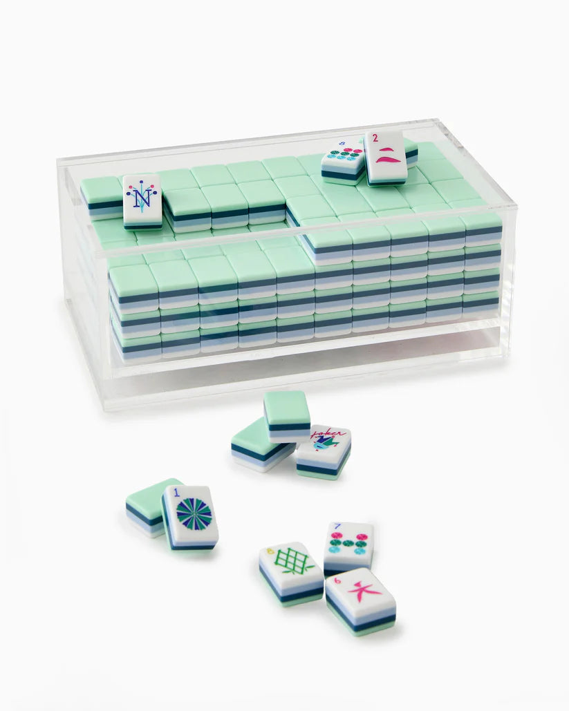 Clear Acrylic Mahjong Box