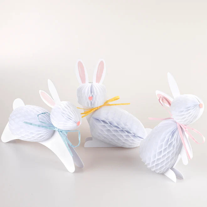 Bunny Honeycomb Decorations