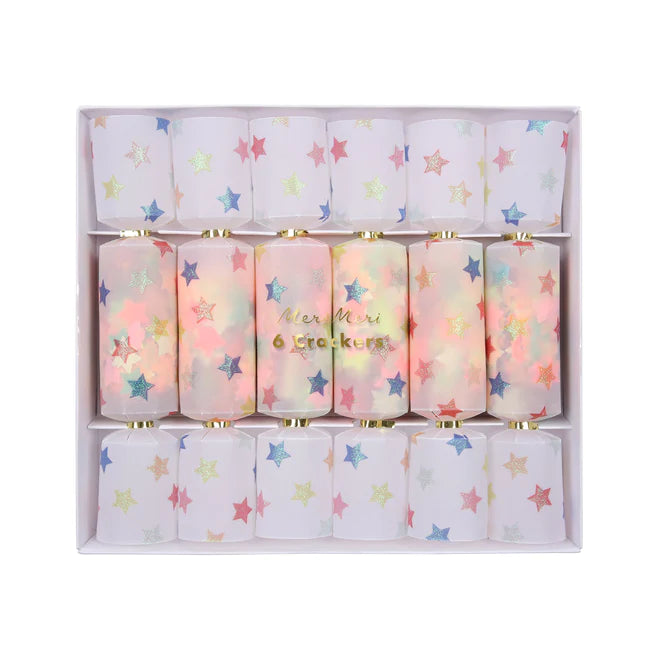Multicolor Star Confetti Small Crackers