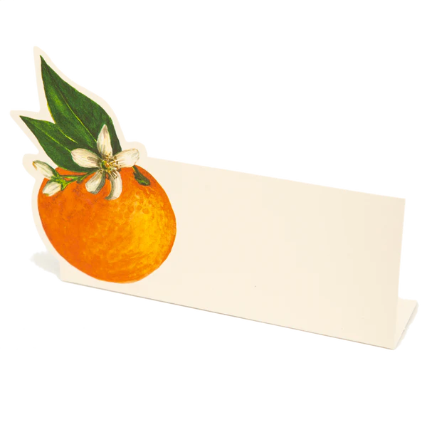 Orange Orchard Place Cards