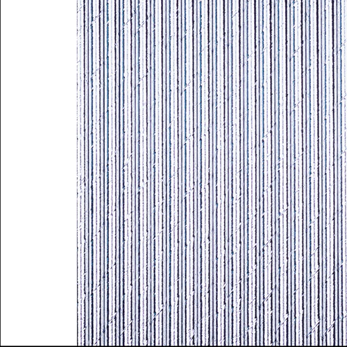 Foil Paper Straws: Silver Fox