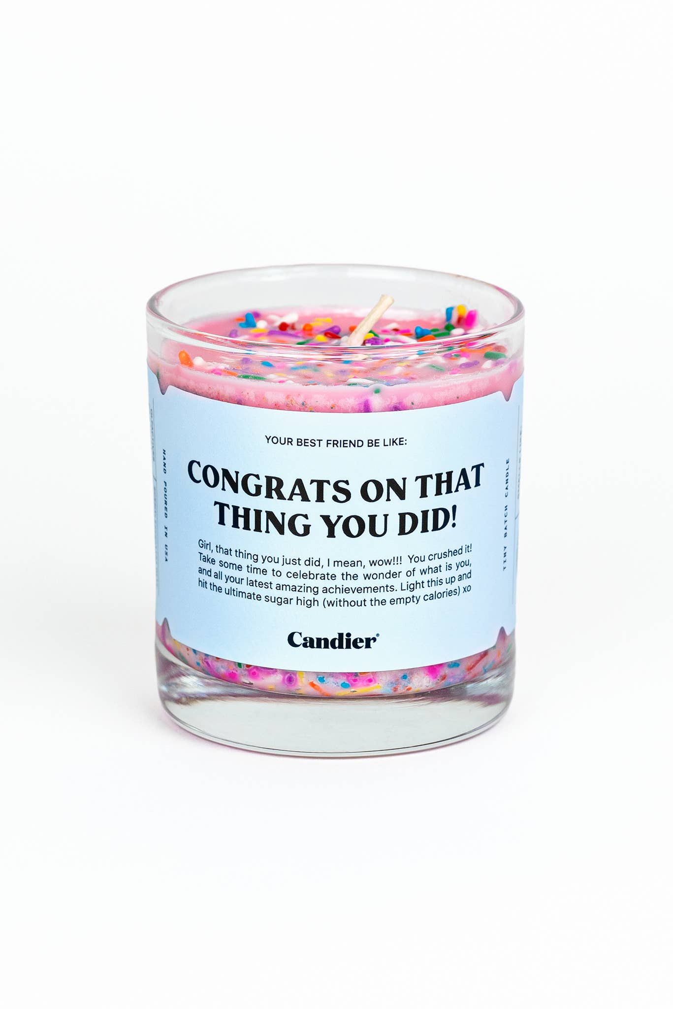 Congrats On That Thing You Did Candle
