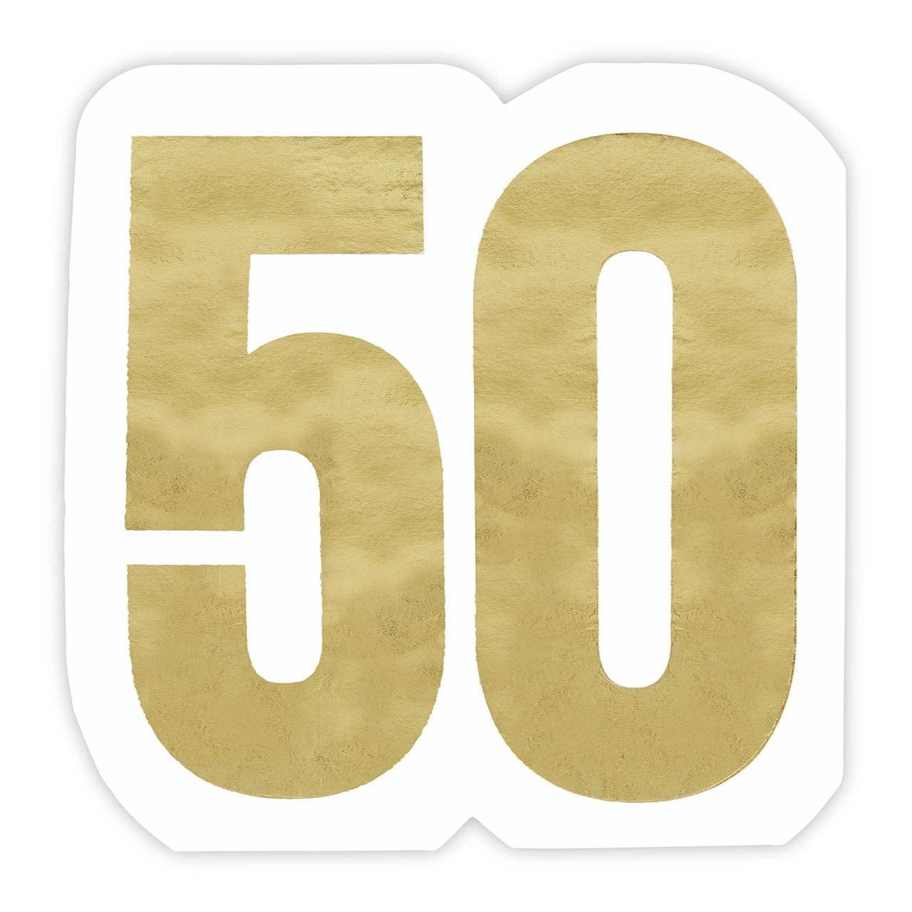 Jumbo Shaped Napkins: 50