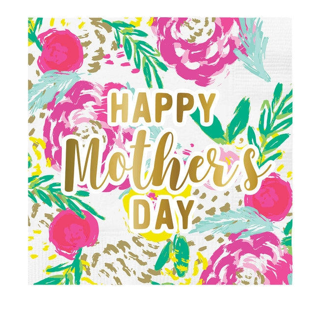 Beverage Napkins: Happy Mother's Day