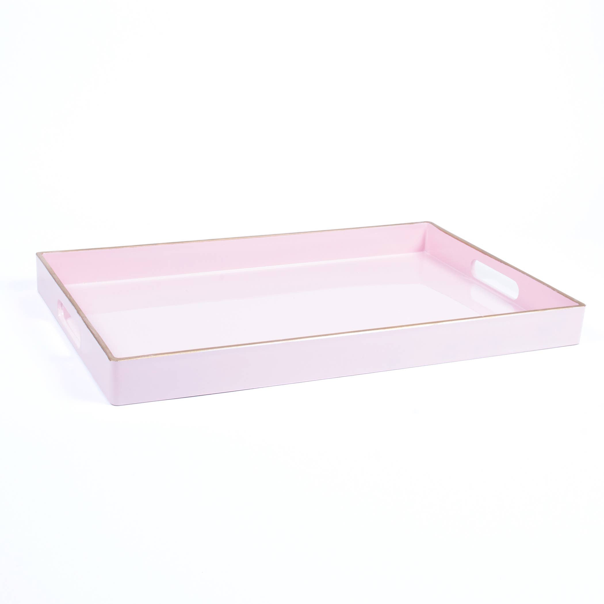 8 Oak Lane Rectangular Tray: Pink