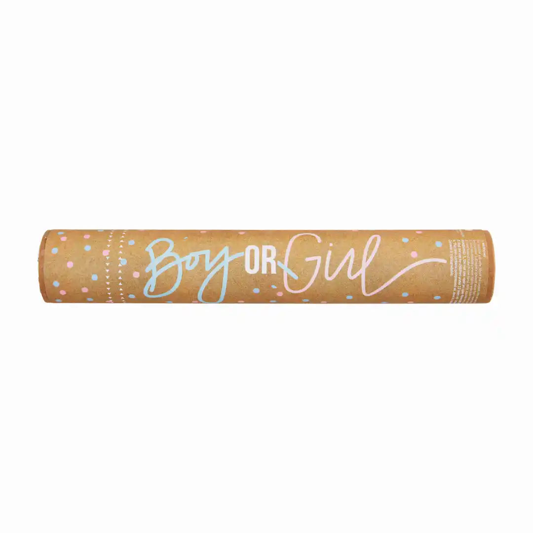 Gender Reveal Popper: Blue
