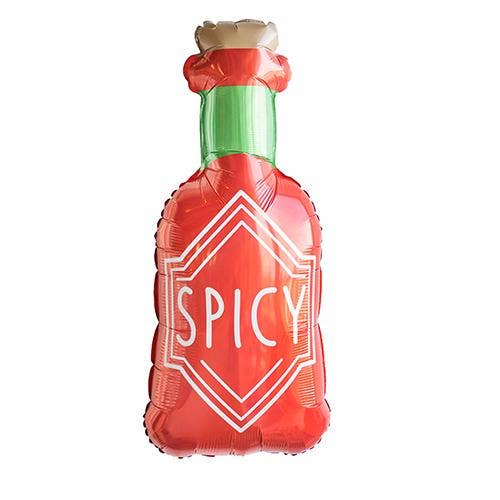 Mylar Foil Balloon: Spicy Bottle