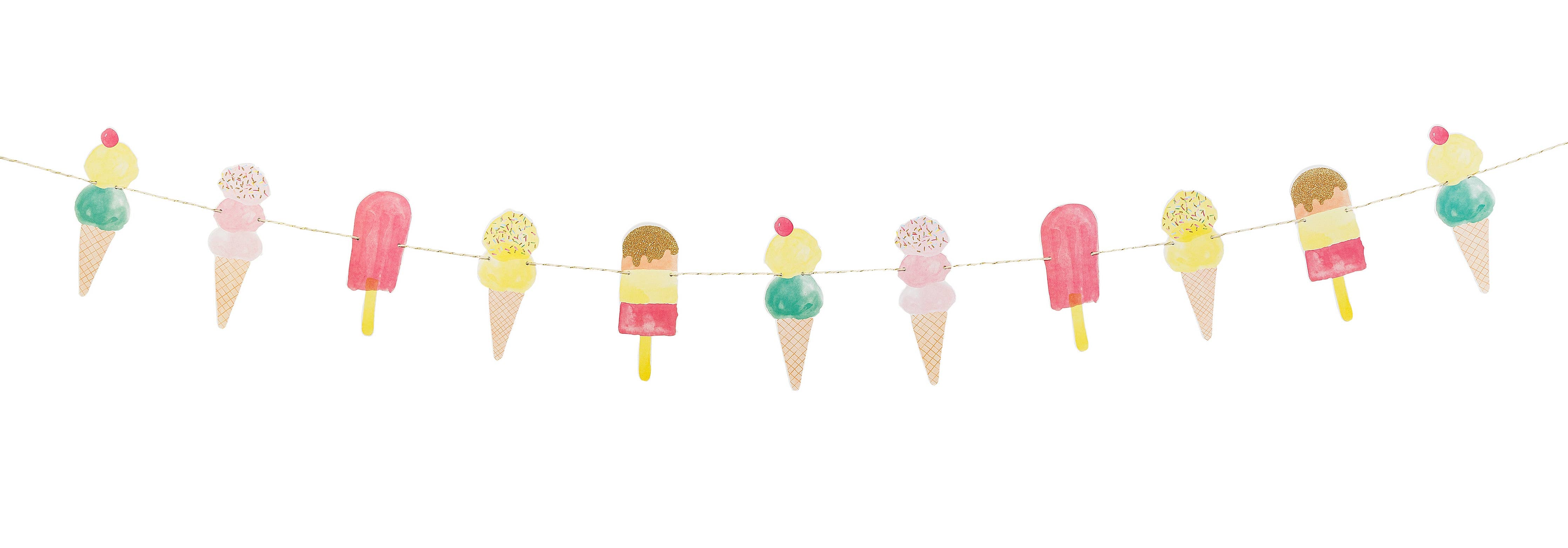 Garland: We Heart Ice Cream