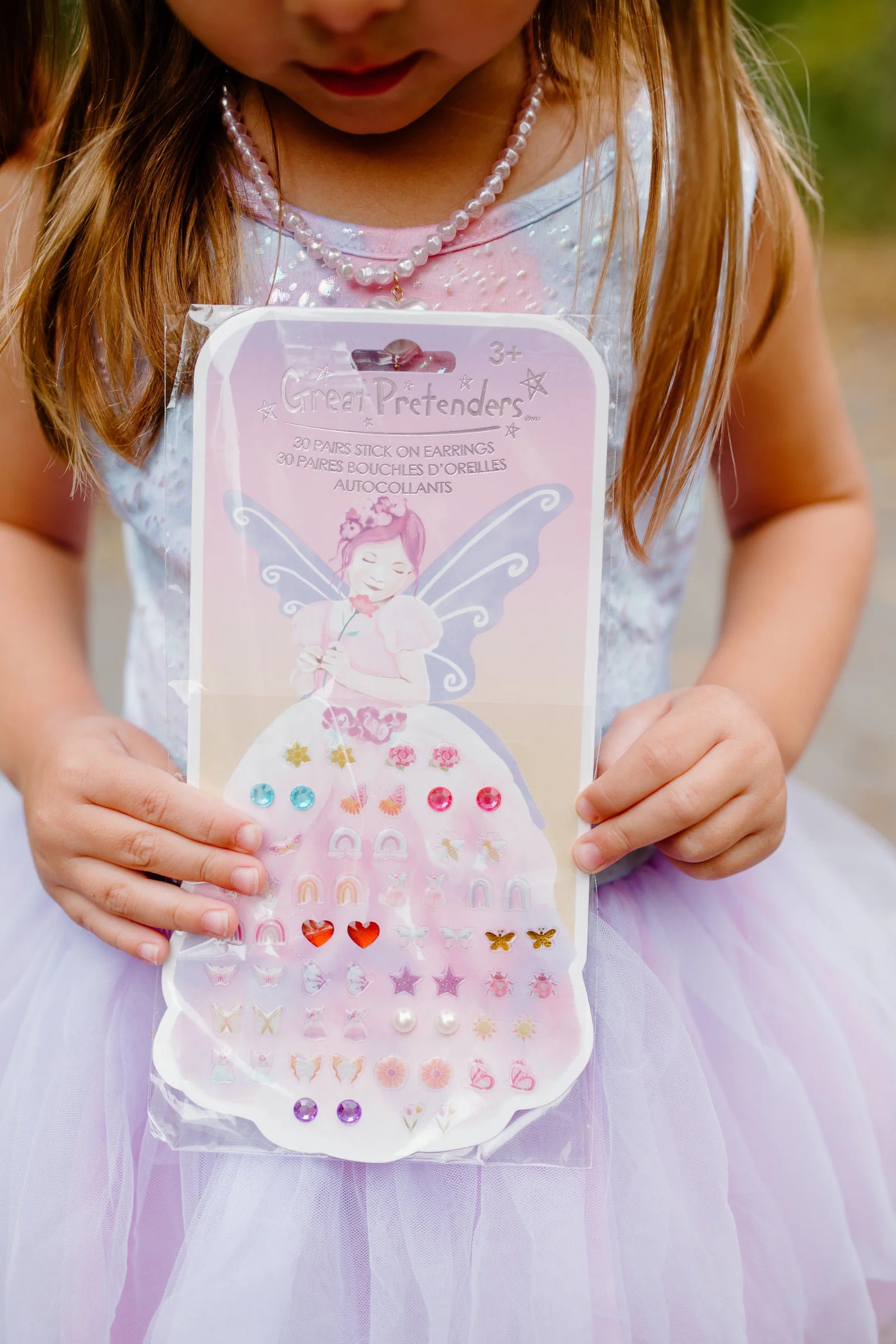 Sticker Earrings: Butterfly Fairy Triana