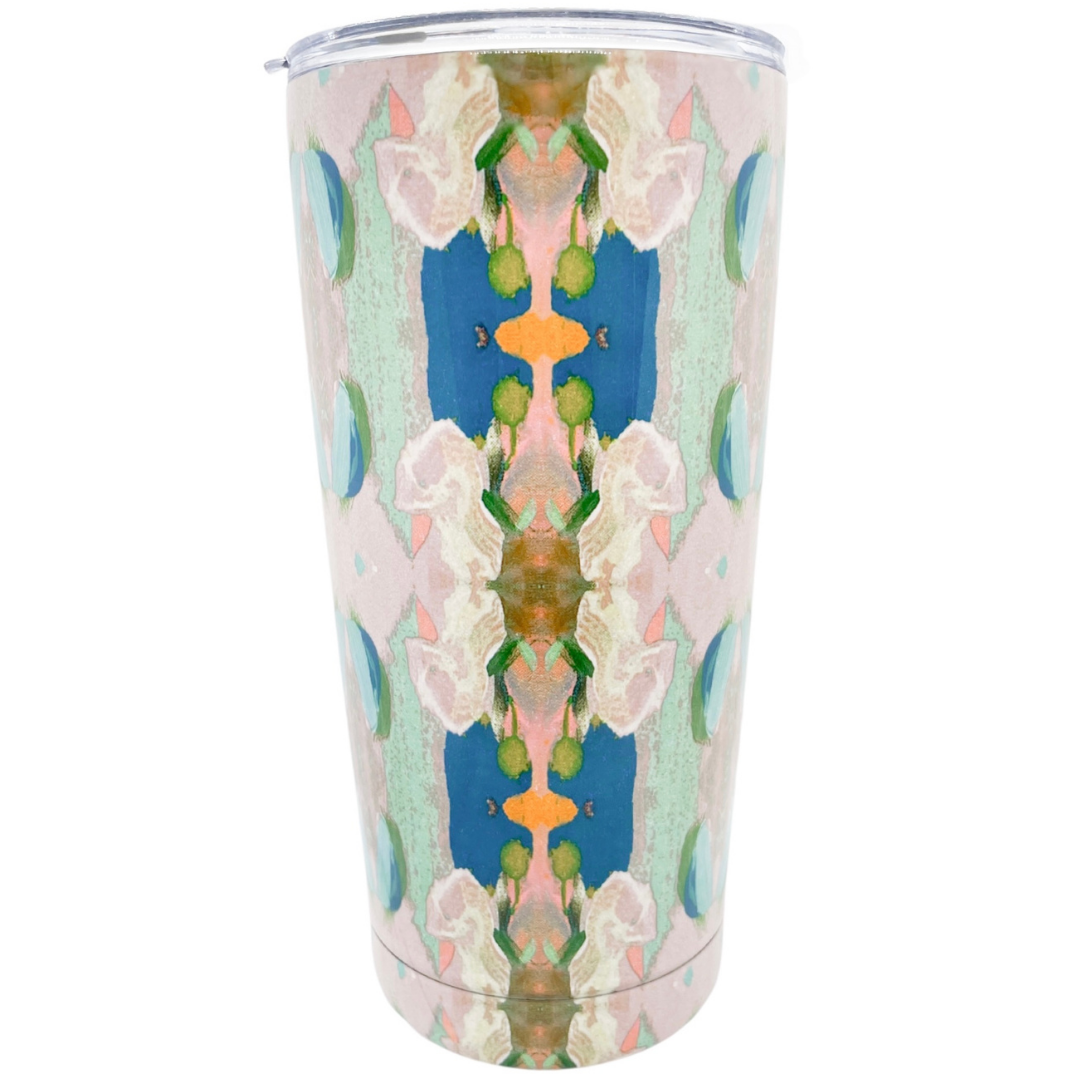Insulated Tall Tumbler: Monet's Garden Navy