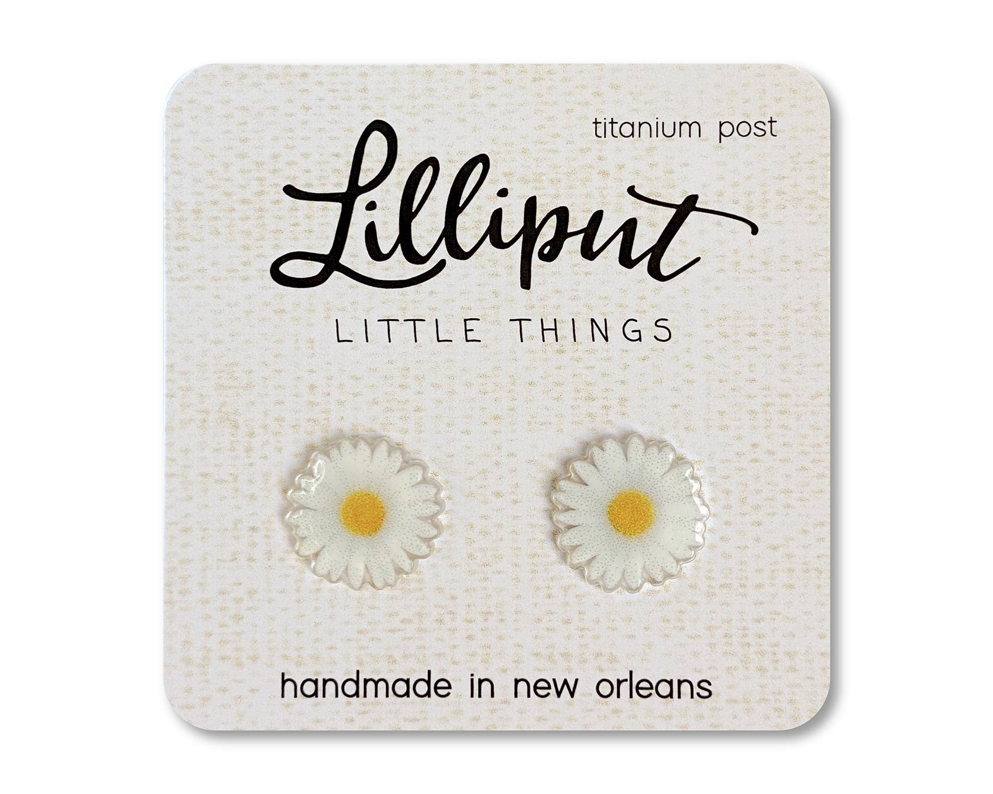 Hypoallergenic Earrings: Daisy