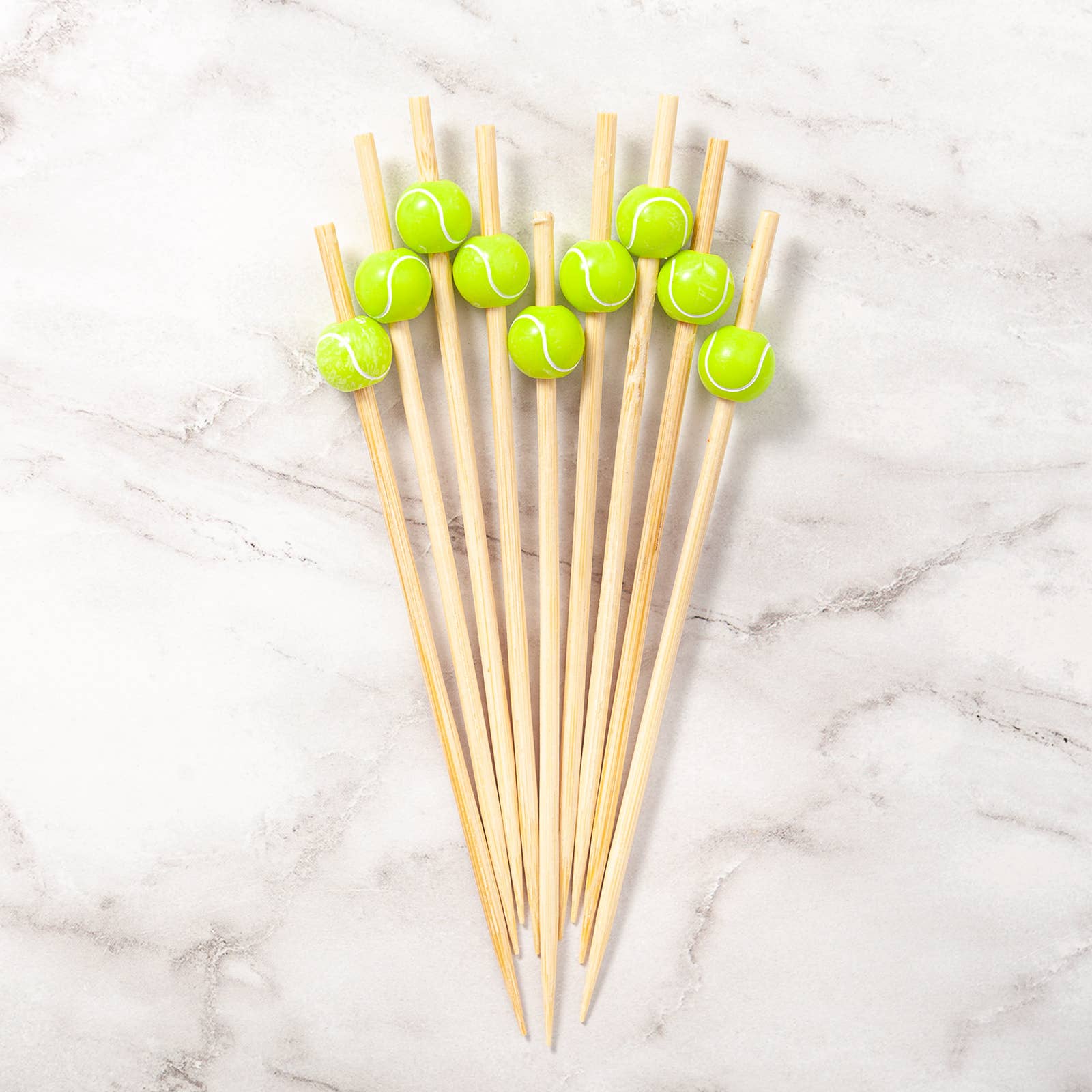 Tennis Ball Party Picks