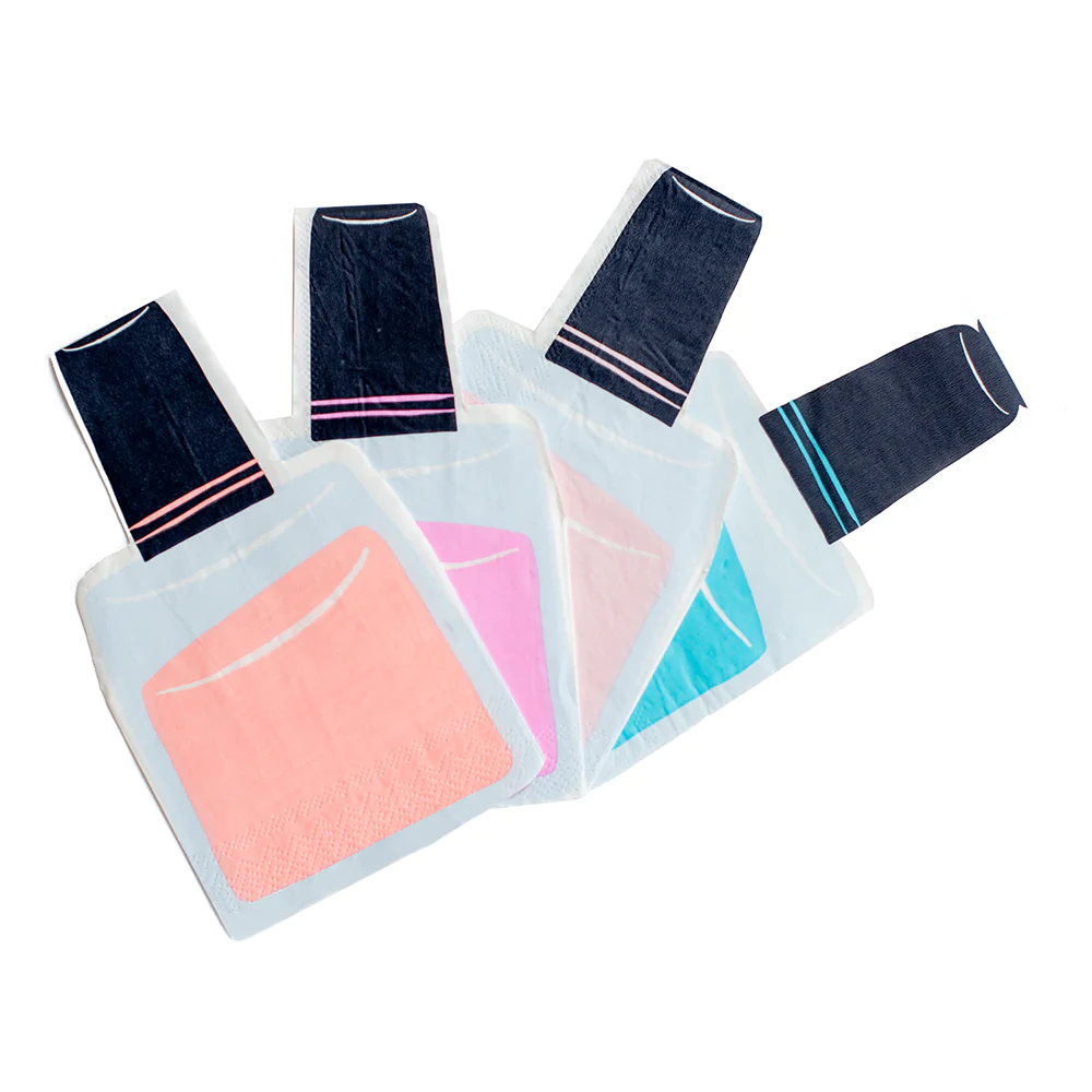 Large Napkins: Sweet Dreams Nail Polish