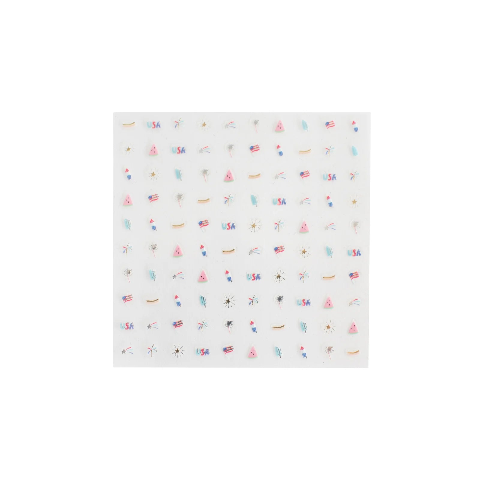 Nail Stickers: U.S. of Yay!