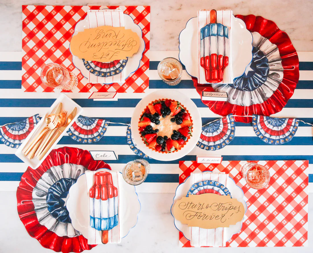 Star Spangled Die-Cut Placemats