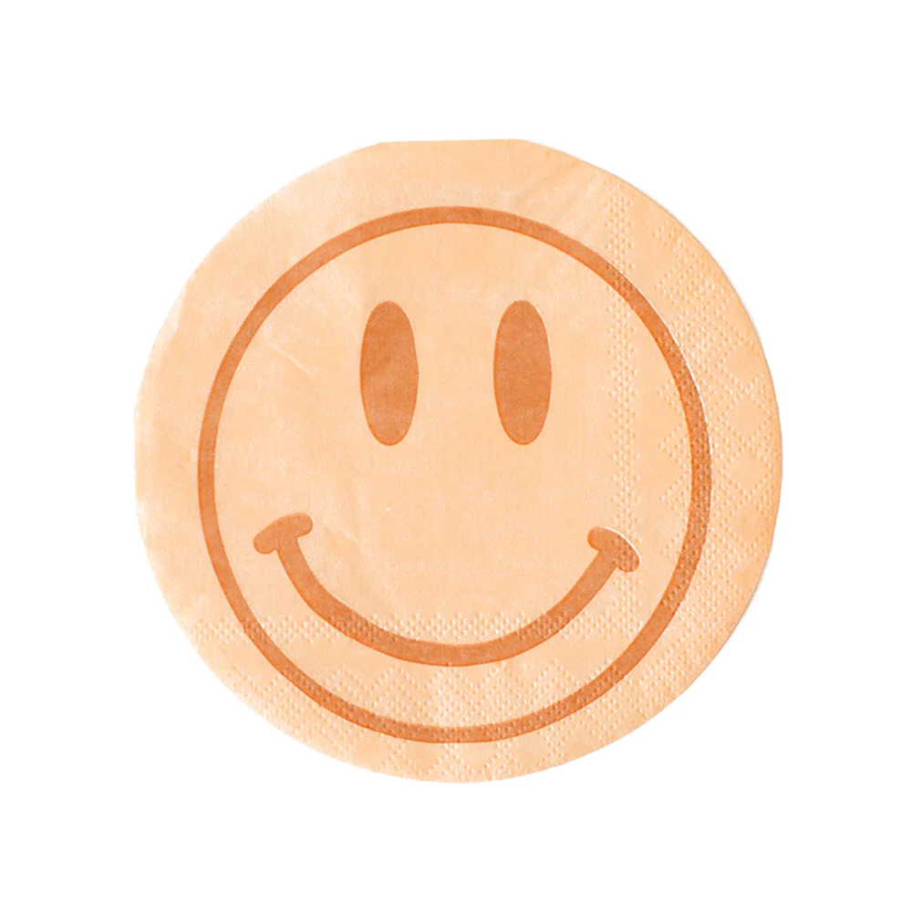 Large Napkins: Peace & Love - Smile