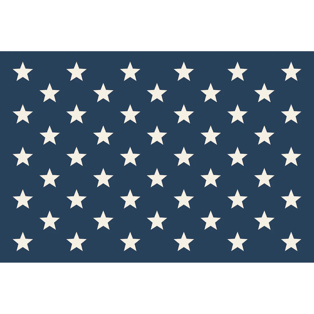 Stars on Blue Paper Placemats