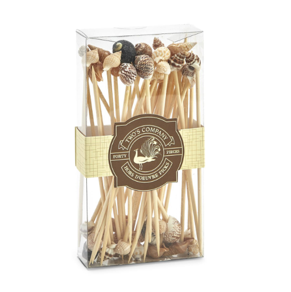 Sea Fare Shell Cocktail Picks