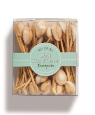 Seashell Hors D'Oeuvre Picks (Multiple Styles Available)