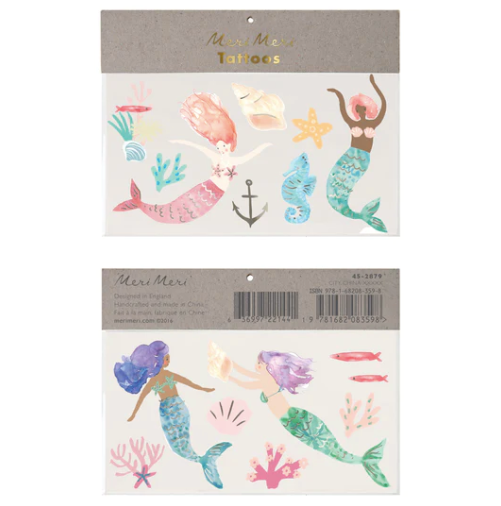 Large Tattoos: Mermaid
