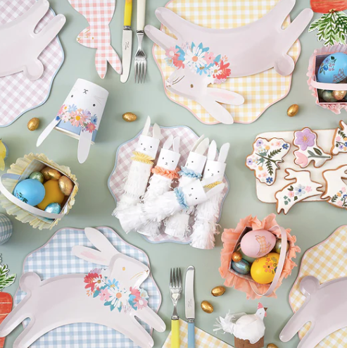 Side Plates: Gingham