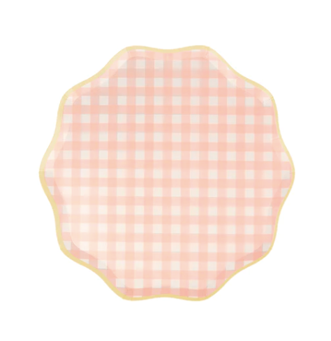 Side Plates: Gingham